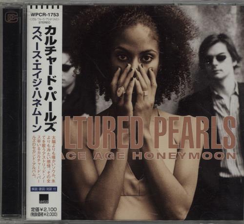 Cultured Pearls Space Age Honeymoon + Obi CD album (CDLP) Japanese I5NCDSP670171
