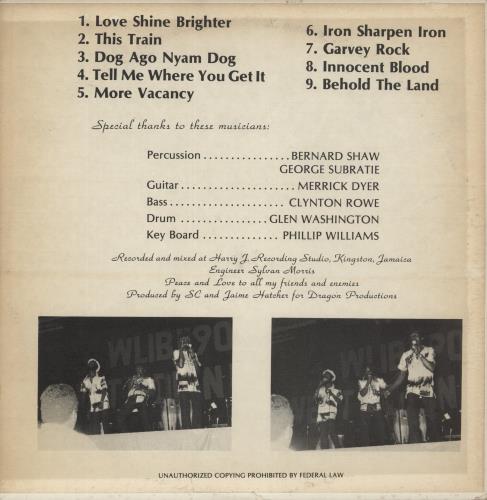 Culture Africa Stand Alone vinyl LP album (LP record) US CE4LPAF887404