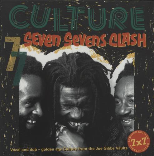 Culture Seven Sevens Clash 7" single box set US CE47XSE682699