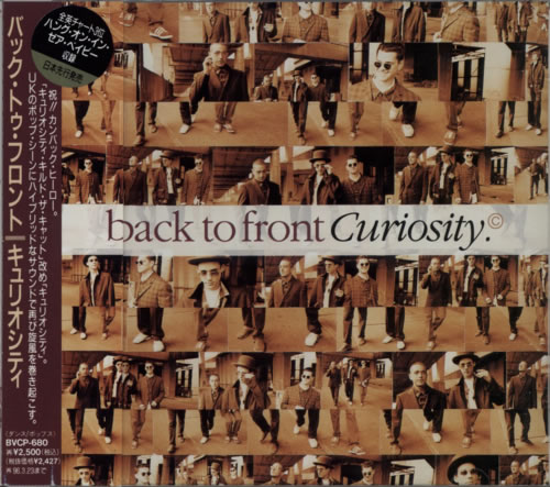 Curiosity Killed The Cat Back To Front CD album (CDLP) Japanese CATCDBA149081