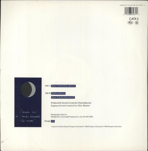 Curiosity Killed The Cat Down To Earth 12" vinyl single (12 inch record / Maxi-single) UK CAT12DO116199