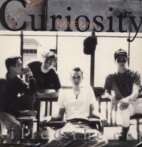 Curiosity Killed The Cat Name & Number 7" vinyl single (7 inch record / 45) UK CAT07NA303805
