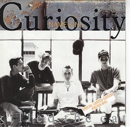 Curiosity Killed The Cat Name And Number 7" vinyl single (7 inch record / 45) UK CAT07NA301846