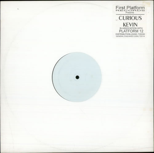 Curious Kevin Untitled 12" vinyl single (12 inch record / Maxi-single) UK C1U12UN518295