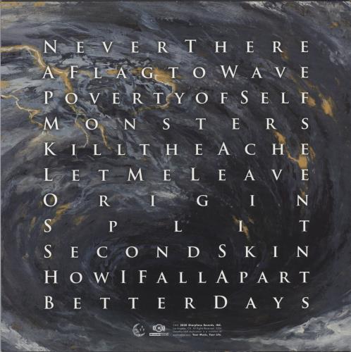 Currents The Way It Ends - Mustard and Aqua Vinyl vinyl LP album (LP record) German 419LPTH789974