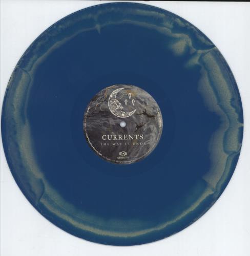 Currents The Way It Ends - Mustard and Aqua Vinyl vinyl LP album (LP record) German 419LPTH789974