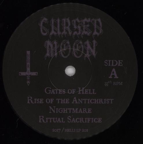 Cursed Moon Rite Of Darkness vinyl LP album (LP record) US 65-LPRI838022