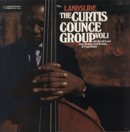 Curtis Counce Landslide vinyl LP album (LP record) Japanese CU-LPLA876165