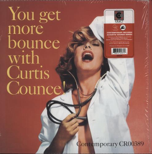 Curtis Counce You Get More Bounce With Curtis Counce - 180gm - Shrink vinyl LP album (LP record) US CU-LPYO868279