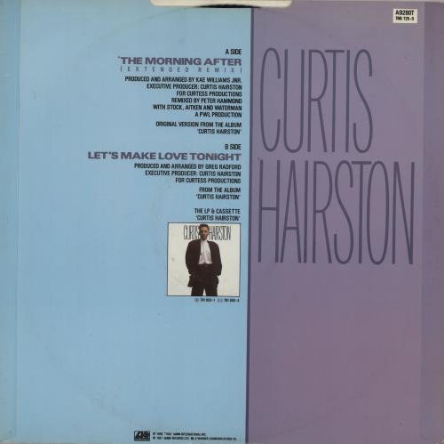 Curtis Hairston The Morning After 12" vinyl single (12 inch record / Maxi-single) UK C9S12TH755185