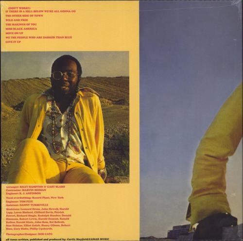 Curtis Mayfield Curtis - 180 Gram - Sealed vinyl LP album (LP record) UK CMALPCU822227