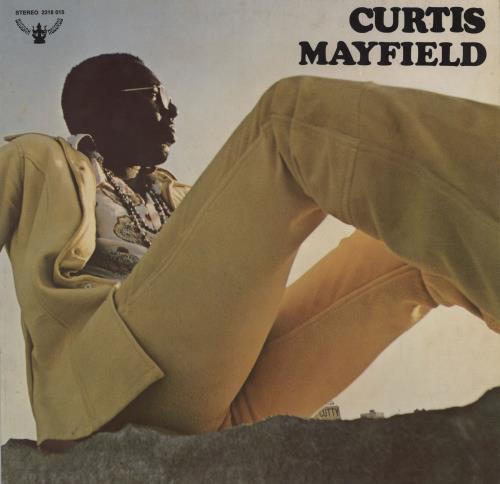 Curtis Mayfield Curtis vinyl LP album (LP record) German CMALPCU753861