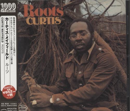 Curtis Mayfield Roots CD album (CDLP) Japanese CMACDRO854582
