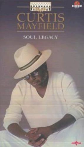 Curtis Mayfield Soul Legacy 4-CD album set UK CMA4CSO330542