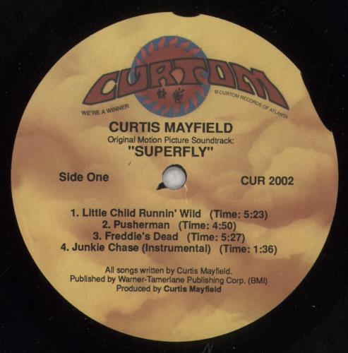 Curtis Mayfield Super Fly - 2nd vinyl LP album (LP record) US CMALPSU542499