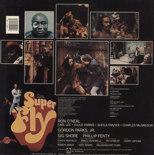 Curtis Mayfield Super Fly - 2nd vinyl LP album (LP record) US CMALPSU542499