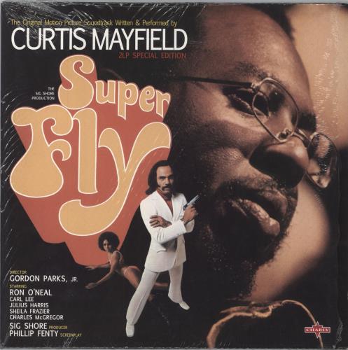 Curtis Mayfield Superfly - Orange Vinyl 2-LP vinyl record set (Double LP Album) UK CMA2LSU795740