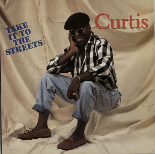 Curtis Mayfield Take It To The Streets vinyl LP album (LP record) US CMALPTA574668