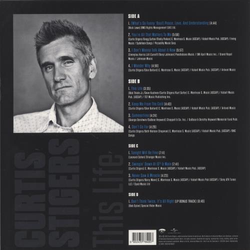 Curtis Stigers This Life 2-LP vinyl record set (Double LP Album) UK STG2LTH867825