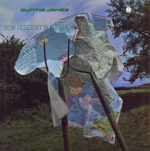 Curtis Jones Now Resident In Europe vinyl LP album (LP record) UK CJZLPNO792673