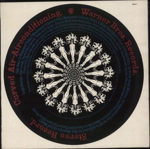 Curved Air Air Conditioning - 3rd vinyl LP album (LP record) UK CVDLPAI585308