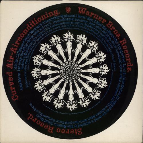 Curved Air Air Conditioning - 80s vinyl LP album (LP record) UK CVDLPAI771656