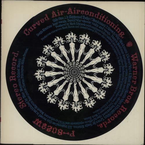 Curved Air Air Conditioning vinyl LP album (LP record) Japanese CVDLPAI673089