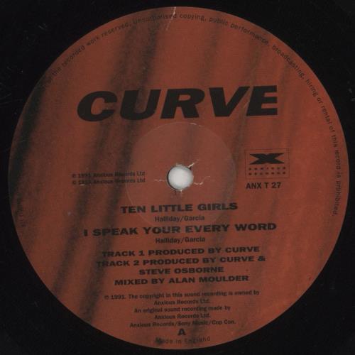 Curve Blindfold EP 12" vinyl single (12 inch record / Maxi-single) UK CRV12BL109278