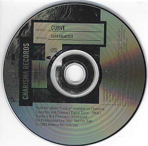 Curve Superblaster CD single (CD5 / 5") US CRVC5SU22267