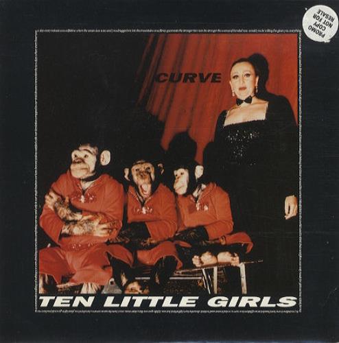 Curve Ten Little Girls 7" vinyl single (7 inch record / 45) UK CRV07TE193594