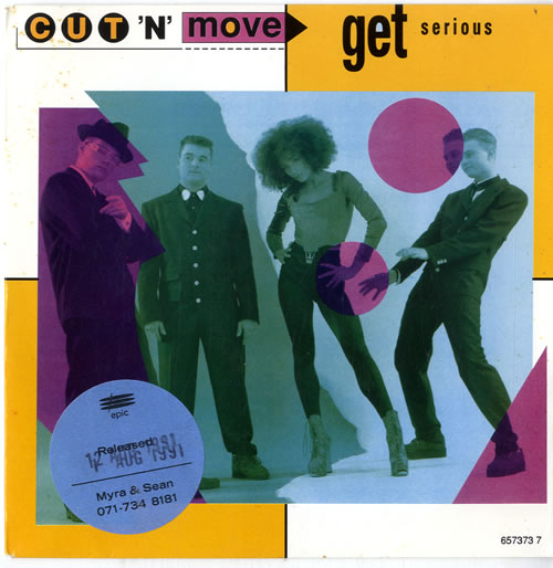 Cut 'N' Move Get Serious 7" vinyl single (7 inch record / 45) Dutch CNM07GE614878