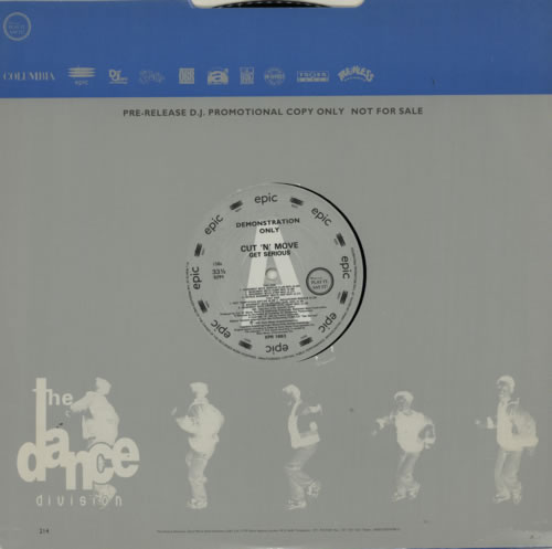 Cut 'N' Move Get Serious 12" vinyl single (12 inch record / Maxi-single) UK CNM12GE621259