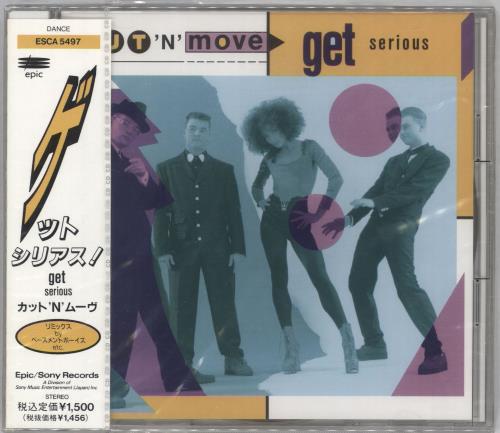 Cut 'N' Move Get Serious CD single (CD5 / 5") Japanese CNMC5GE711712