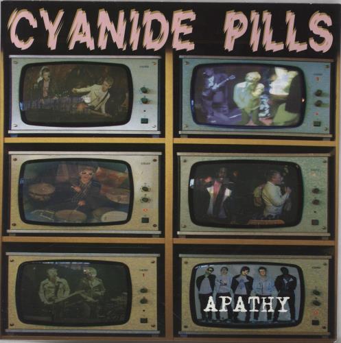 Cyanide Pills Apathy - Grey Vinyl 7" vinyl single (7 inch record / 45) UK 27D07AP765801