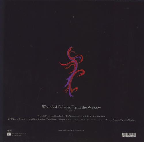 Cyclobe Wounded Galaxies Tap At The Window - 180gm White Vinyl vinyl LP album (LP record) UK 44CLPWO793763