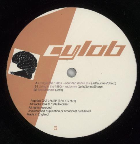 Cylob Living In The 1980s 12" vinyl single (12 inch record / Maxi-single) UK 96X12LI876291
