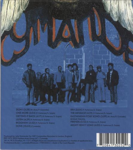 Cymande Cymande CD album (CDLP) UK C3NCDCY878448