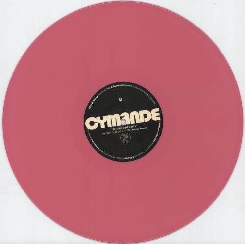 Cymande Promised Heights - Pink Opaque Vinyl vinyl LP album (LP record) UK C3NLPPR887613