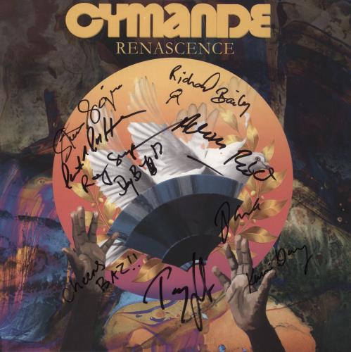Cymande Renascence - Transparent Coral Vinyl - Autographed vinyl LP album (LP record) UK C3NLPRE887252