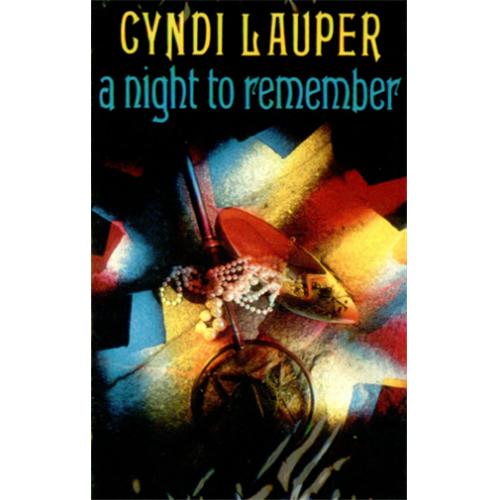 Cyndi Lauper A Night To Remember cassette single US LAUCSAN117753