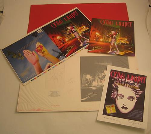 Cyndi Lauper A Night To Remember artwork UK LAUARAN395577