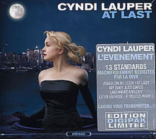 Cyndi Lauper At Last CD album (CDLP) French LAUCDAT269456