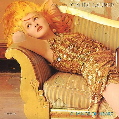 Cyndi Lauper Change Of Heart - Wheel Pack 7" vinyl single (7 inch record / 45) UK LAU07CH36572