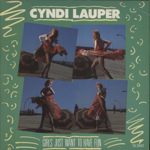 Cyndi Lauper Girls Just Wanna Have Fun 12" vinyl single (12 inch record / Maxi-single) UK LAU12GI34246