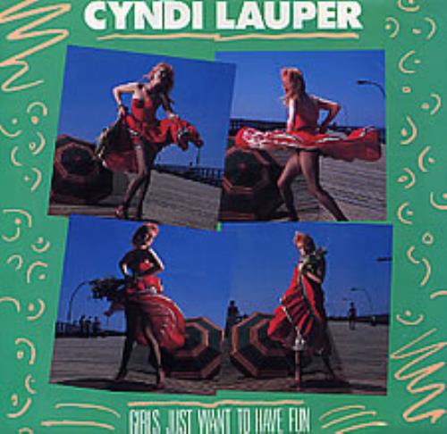 Cyndi Lauper Girls Just Want To Have Fun 7" vinyl single (7 inch record / 45) US LAU07GI264979