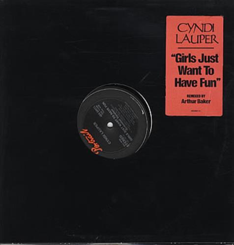 Cyndi Lauper Girls Just Want To Have Fun 12" vinyl single (12 inch record / Maxi-single) US LAU12GI315986