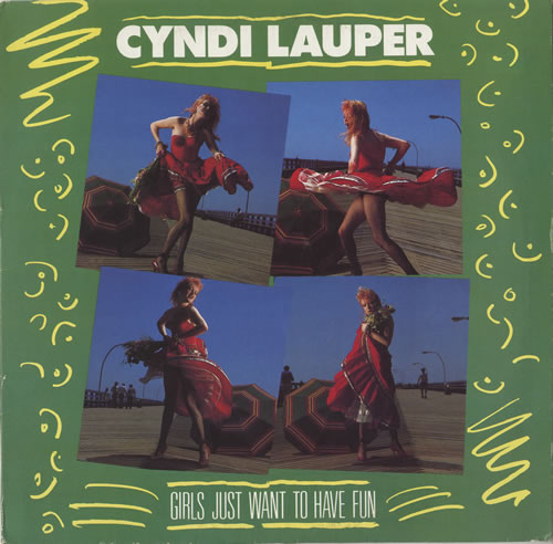 Cyndi Lauper Girls Just Want To Have Fun 12" vinyl single (12 inch record / Maxi-single) Australian LAU12GI55188