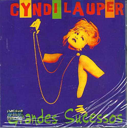 Cyndi Lauper Grandes Sucessos CD album (CDLP) Brazilian LAUCDGR285610