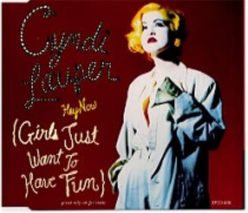 Cyndi Lauper Hey Now (girls Just Want To Have Fun) CD single (CD5 / 5") UK LAUC5HE33294