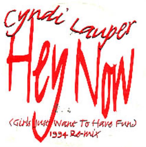 Cyndi Lauper Hey Now CD single (CD5 / 5") Mexican LAUC5HE101710